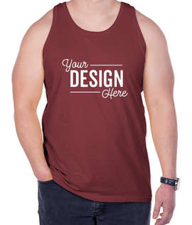 Hanes ComfortWash 100% Cotton Garment Dyed Tank - Color: Cayenne