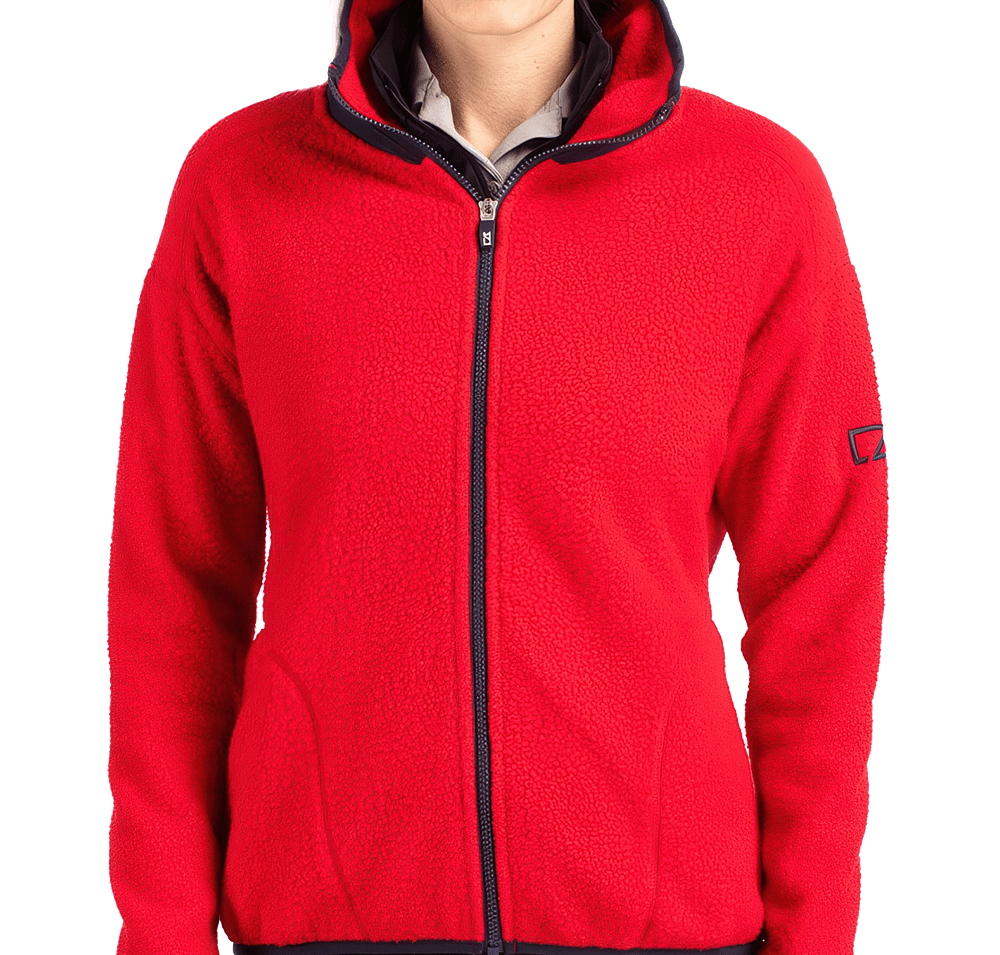 Cutter & Buck Women's Cascade Recycled Sherpa Fleece Jacket-default