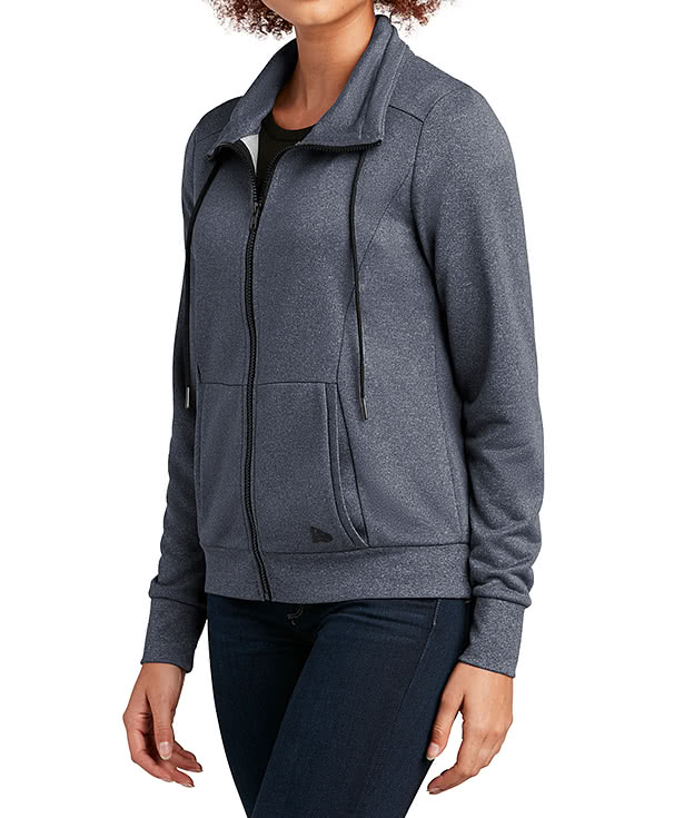 New Era Women's Performance Terry Full Zip Sweatshirt