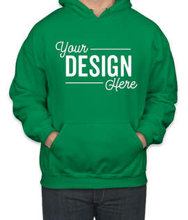 Canada - Gildan Midweight 50/50 Pullover Hoodie - Color: Irish Green