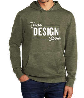 District V.I.T. Pullover Hoodie - Color: Heathered Olive