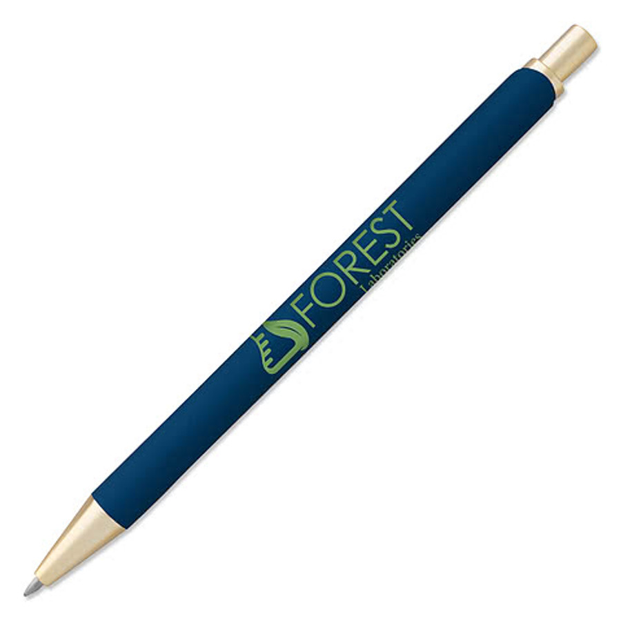Renewal Gold Trim Recycled Gel Pen (black ink)