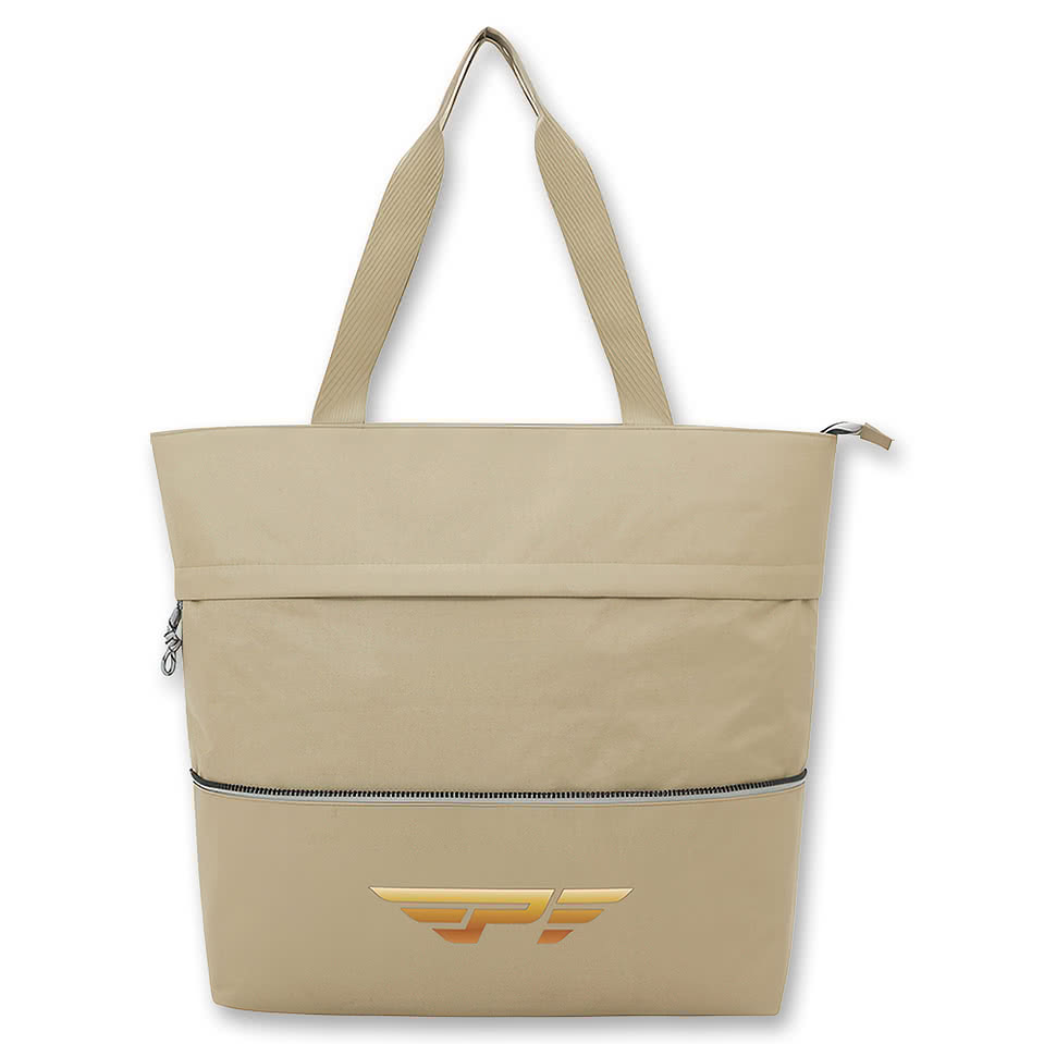Rio Expandable Zippered Tote Bag