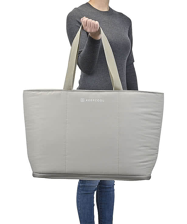 Full Color KeepCool Rio Quilted Expandable Cooler Tote Bag