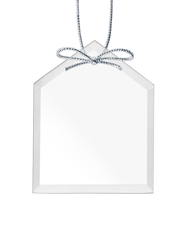 Crystal House Ornament