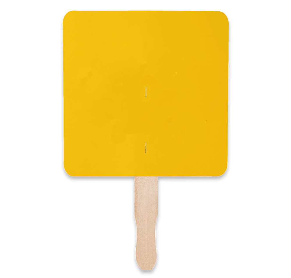 Full Color Square Hand Fan-default