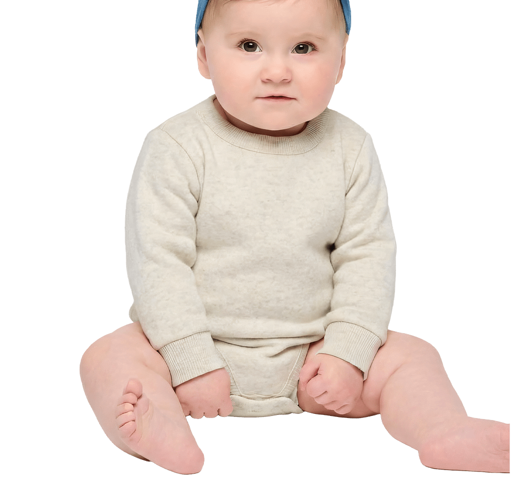 Rabbit Skins Fleece Baby Bodysuit-default