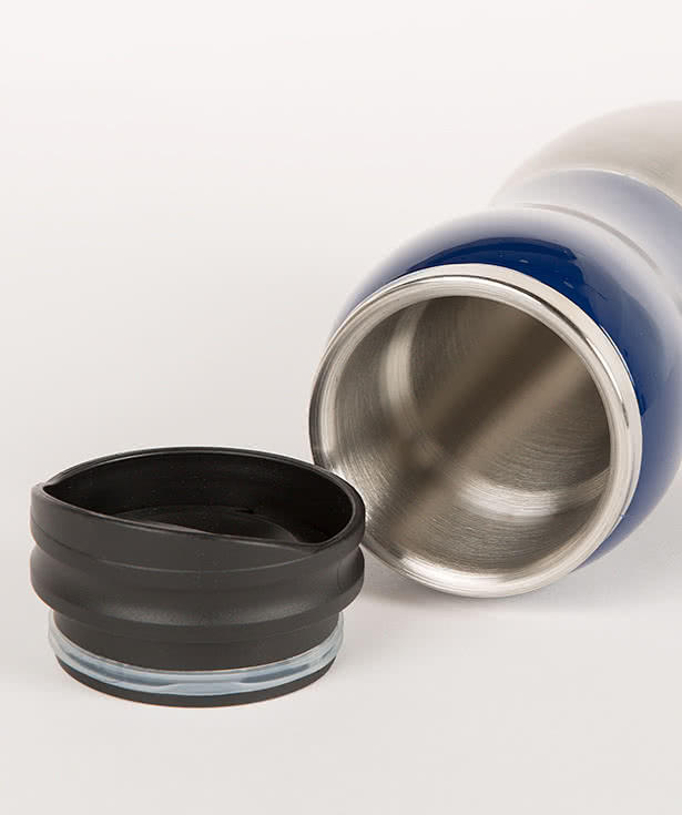14 oz. Maui Two-Tone Stainless Steel Tumbler