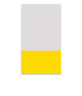 2" x 3.5" Vertical Clear Plastic Business Cards - Color: Clear / Yellow