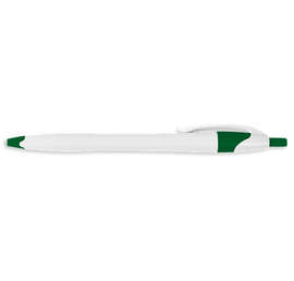 Cougar Promotional Pen (black ink) - Color: White / Green