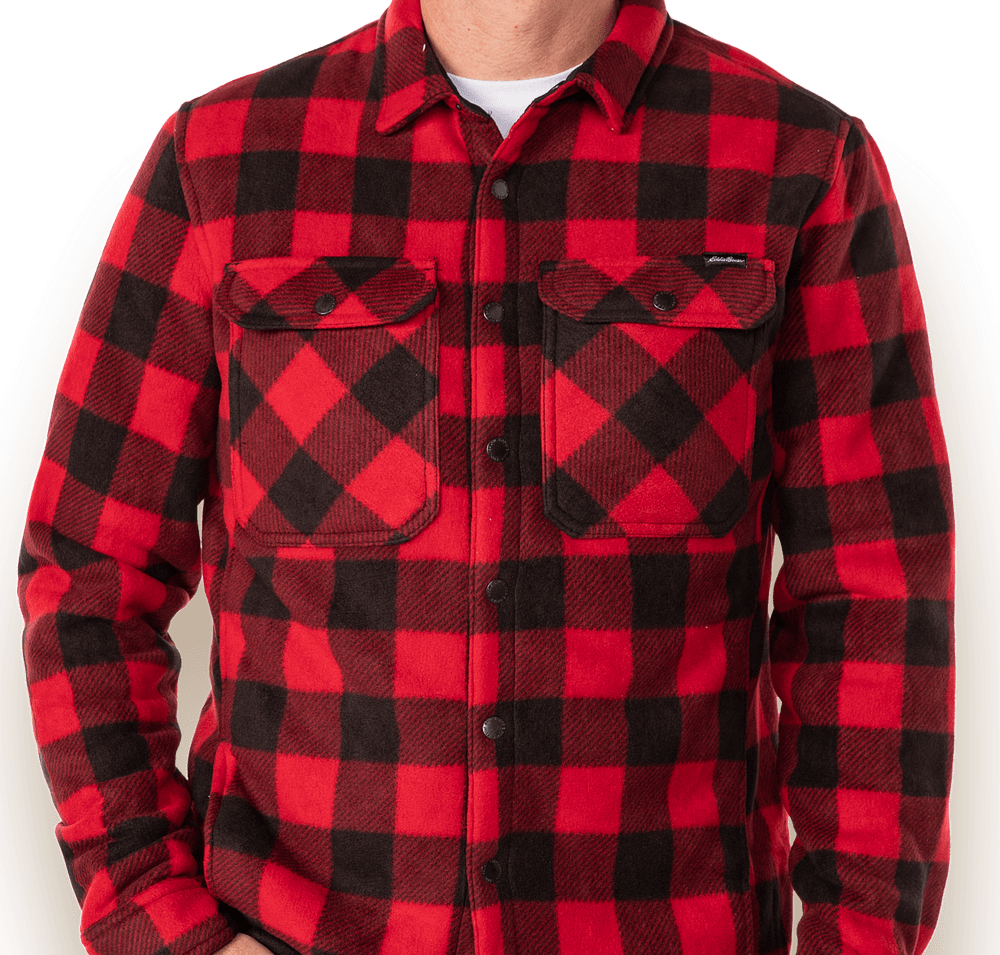 Eddie Bauer Woodland Fleece Shirt Jacket-default