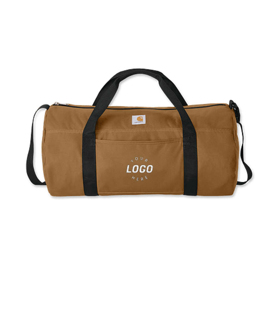 Carhartt Canvas Packable Duffel Bag in Carhartt Brown