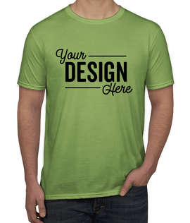 Canada - Gildan Softstyle Jersey T-shirt - Color: Kiwi