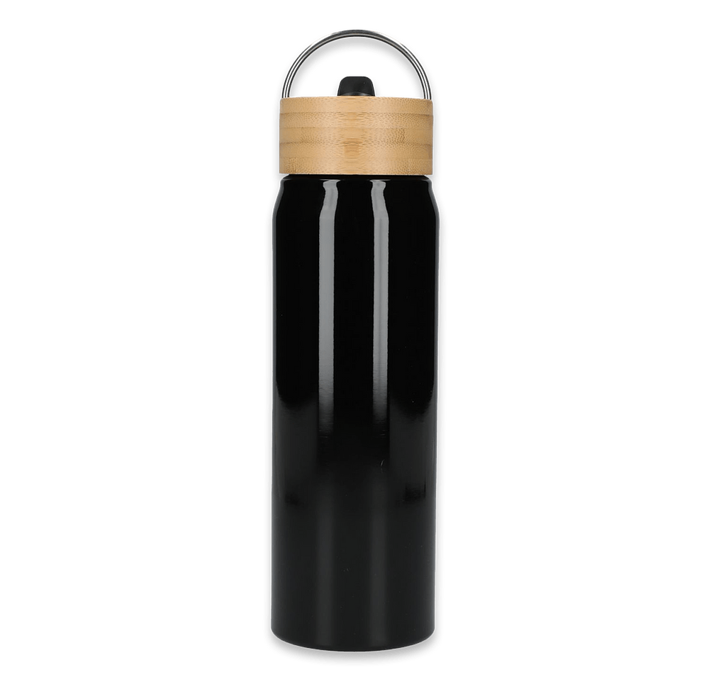 26 oz. Billy Recycled Aluminum Water Bottle With Bamboo Lid-default