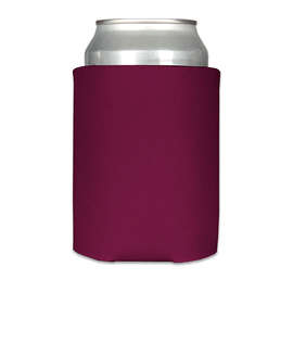 Foldable Can Cooler - Color: Burgundy