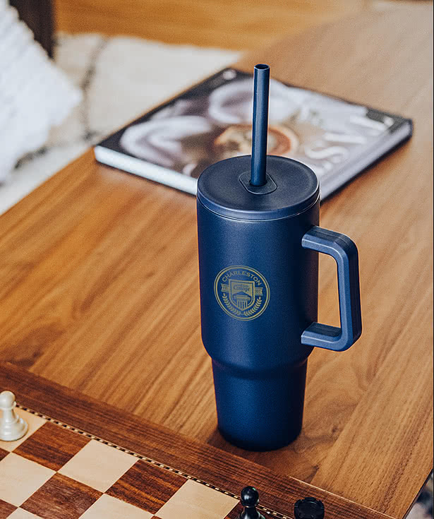 40 oz. Jackson Intrepid Stainless Steel Tumbler with Straw