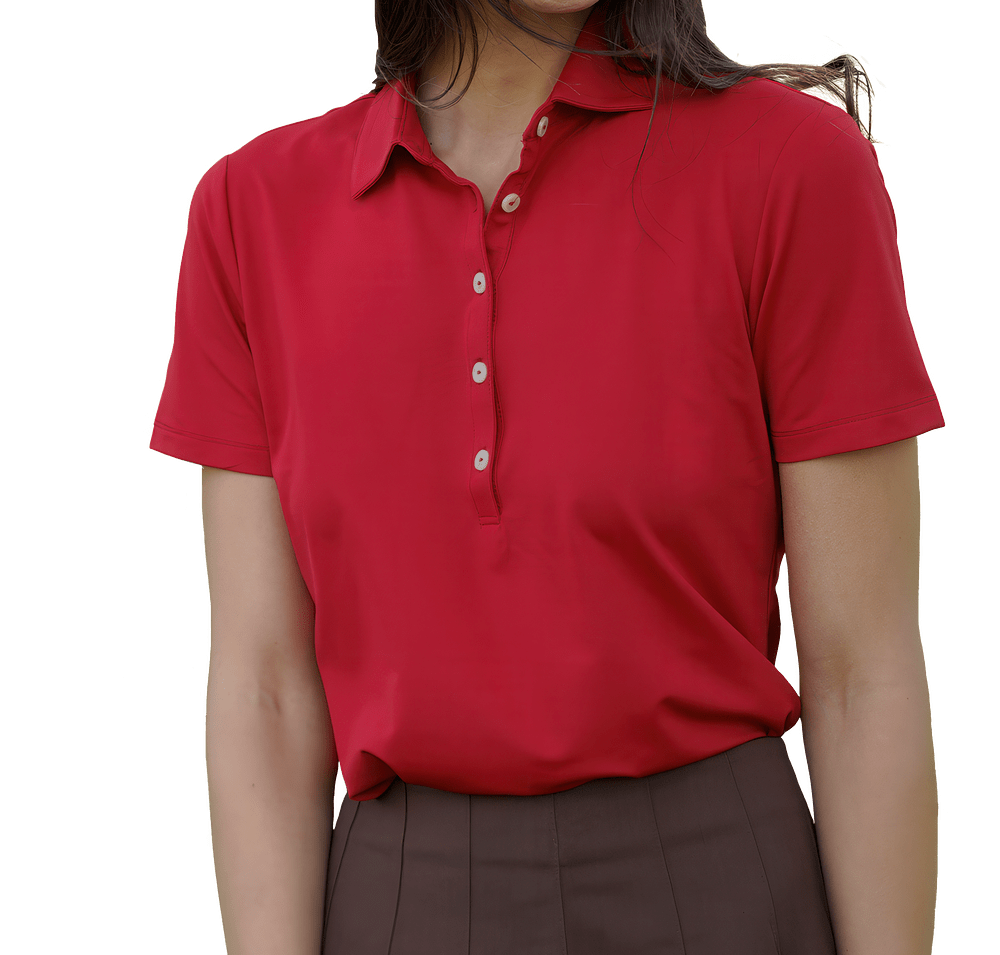 Greg Norman Women's Freedom Micro Pique Performance Polo-default