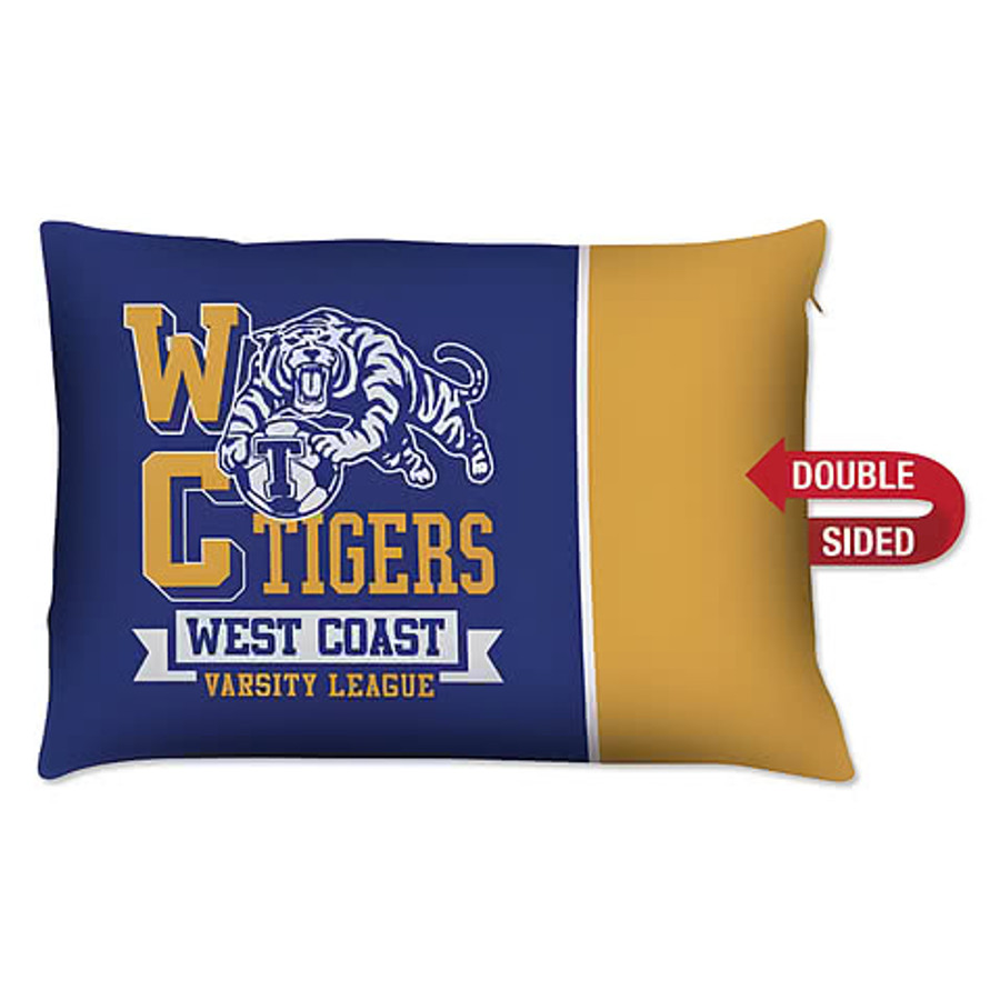 Full Color 14" x 20" Double-Sided Throw Pillow in White