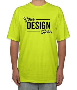 Gildan Ultra Cotton Tall T-shirt - Color: Safety Green