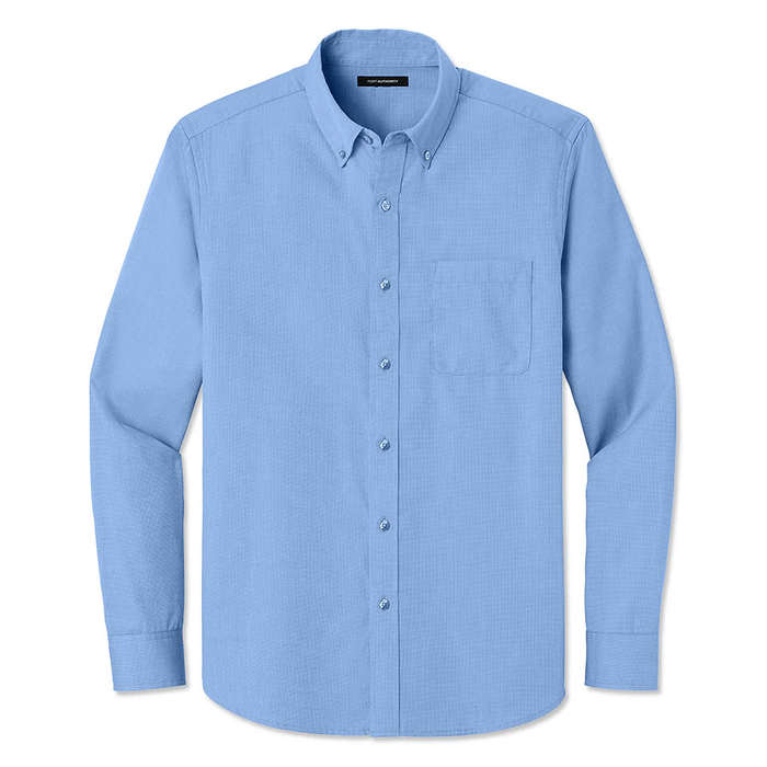 Port Authority Easy Care Long Sleeve Nailhead Dress Shirt