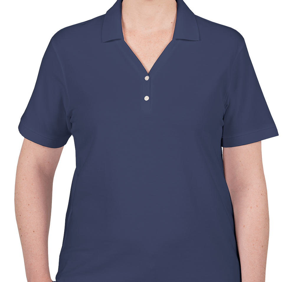 Devon & Jones Women's Pima Pique Polo - Printed-default