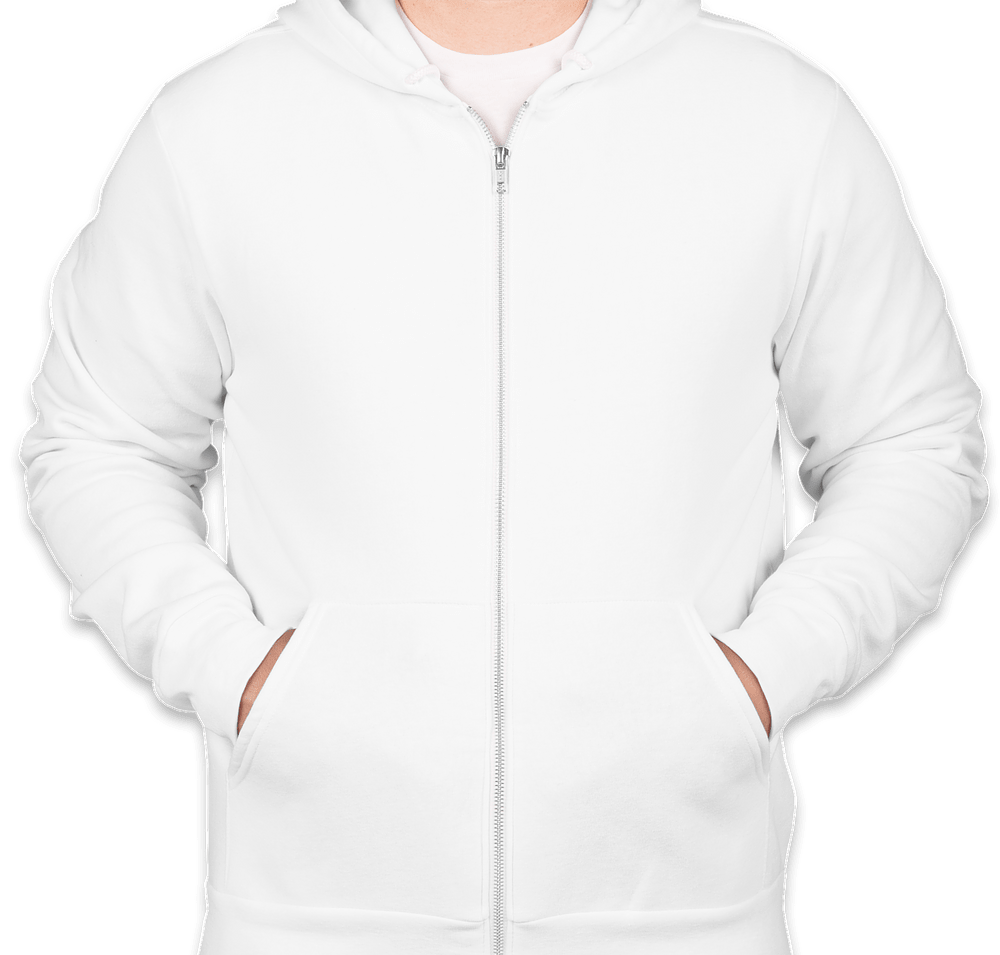 Embroidered Bella + Canvas Ultra Soft Zip Hoodie-default