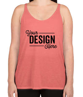 Bella + Canvas Women's Flowy Tank - Color: Coral