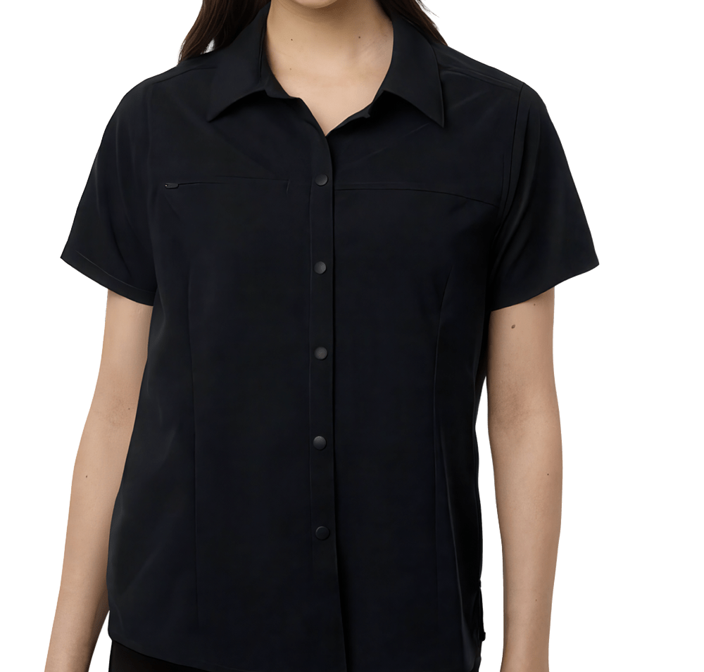 Core 365 Women's Shoreline UPF 50+ Short Sleeve Staff Shirt-default