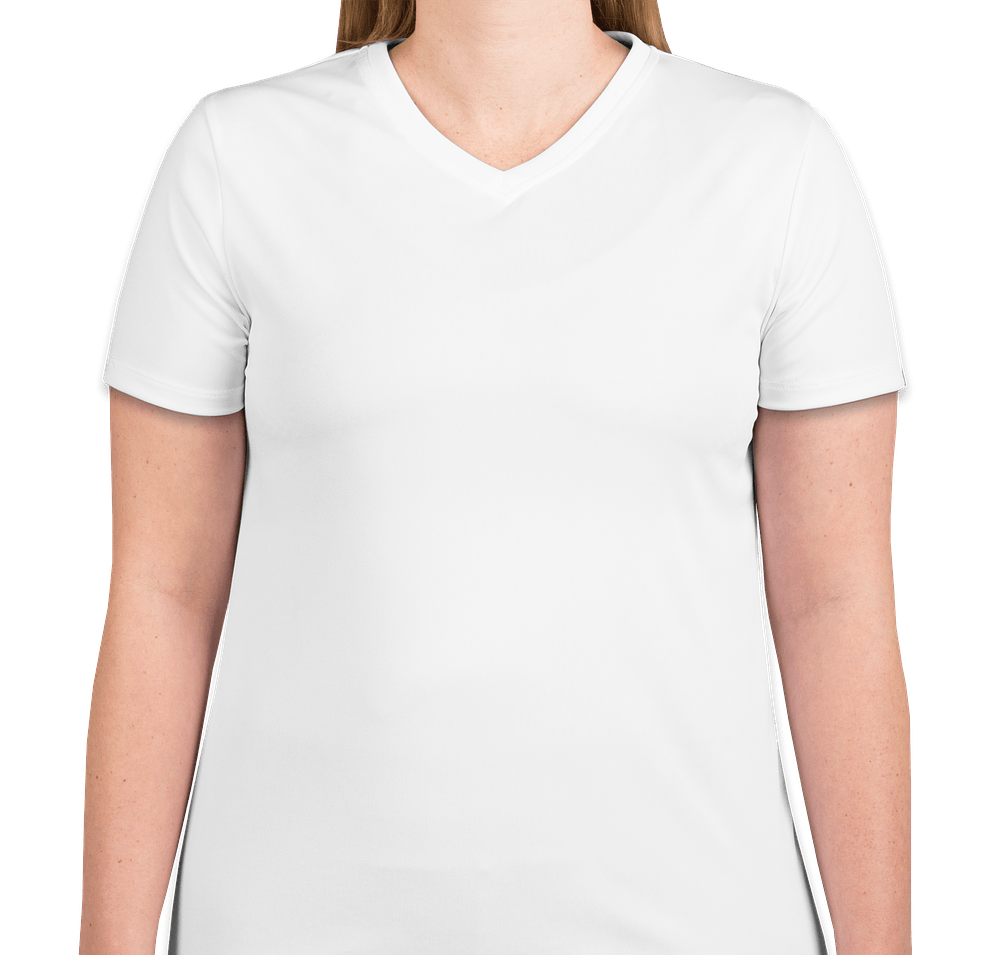 Hanes Women's Cool Dri V-Neck Performance Shirt-default