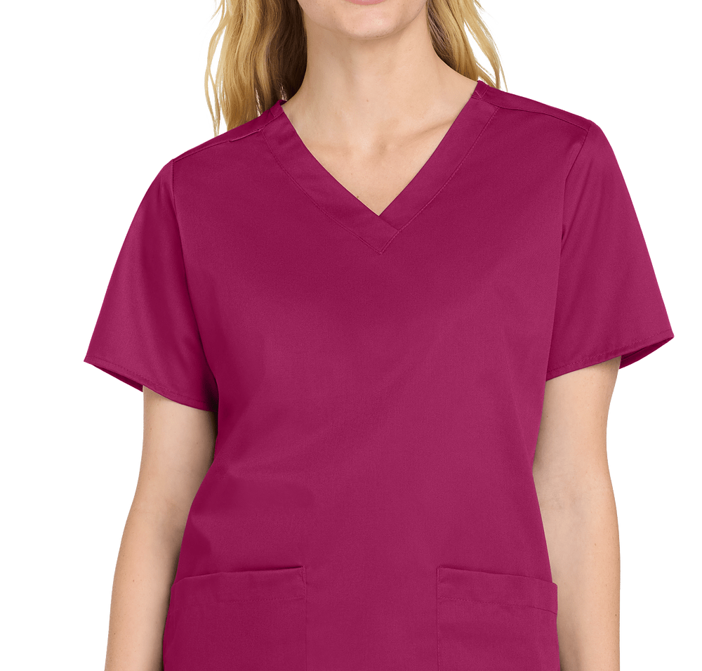 Wink Women's WorkFlex Stretch V-Neck Scrub Top-default