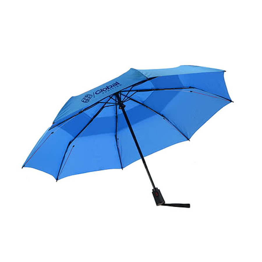 Full Color Shed Rain Vortex 43" Arc Auto-Open/Close Compact Umbrella in Charcoal- 2024