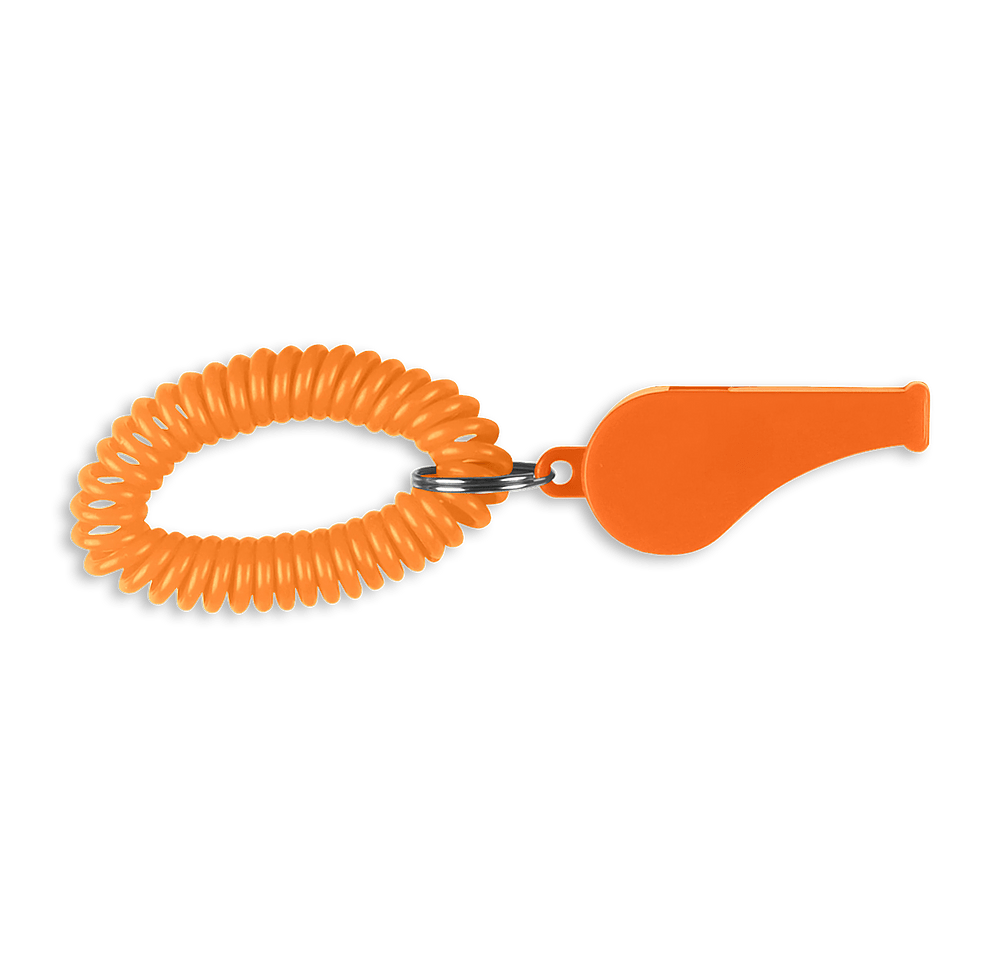 Coil Whistle Keychain Bracelet-default