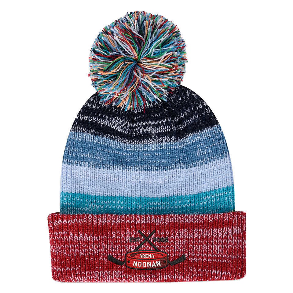 Aura Pom Pom Cuff Beanie