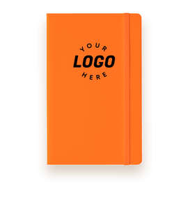 Moleskine Hard Cover Ruled Notebook - Color: True Orange