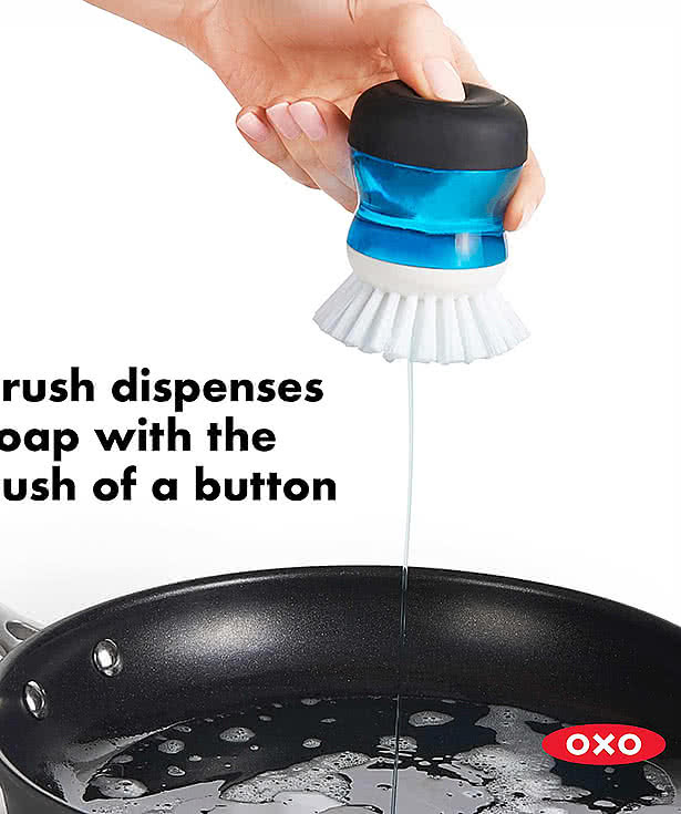 OXO Good Grips Soap Dispenser Palm Brush Set