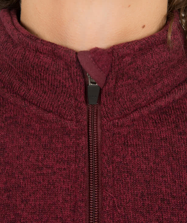 Devon & Jones Women's Full Zip Sweater Fleece Jacket