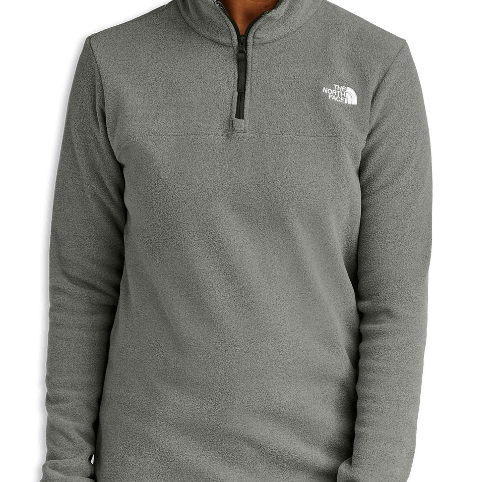 The North Face Women's Glacier Recycled Quarter Zip Fleece Pullover - Printed-default