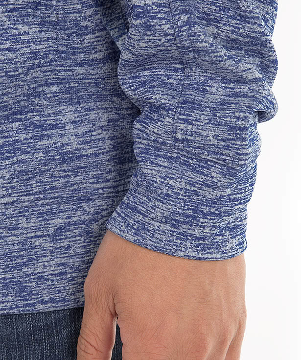 Sport-Tek Electric Heather Performance Quarter Zip Pullover