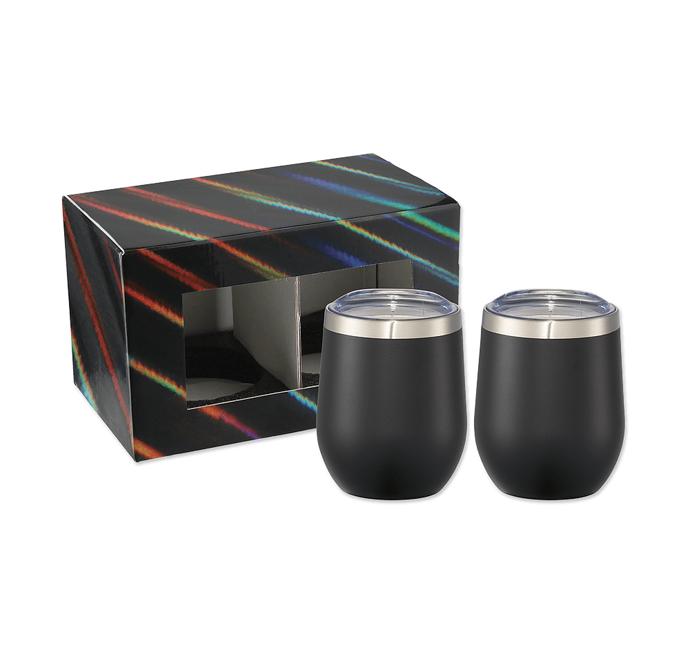 12 oz. Corzo Stainless Steel Tumbler (Set of 2)-default