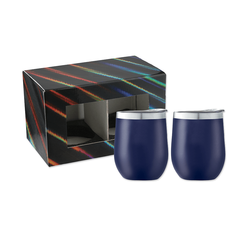 12 oz. Corzo Stainless Steel Tumbler (Set of 2)-default