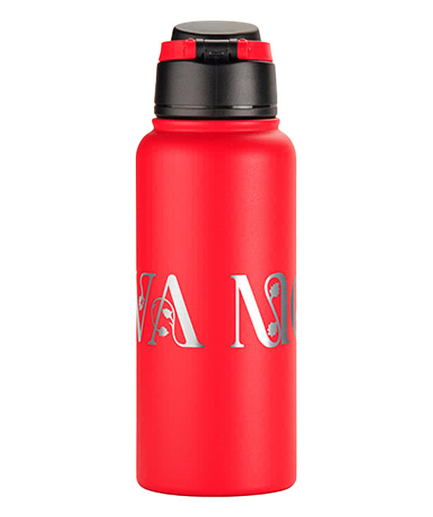Full Color 32 oz. Cabrio Recycled Stainless Steel Insulated Water Bottle