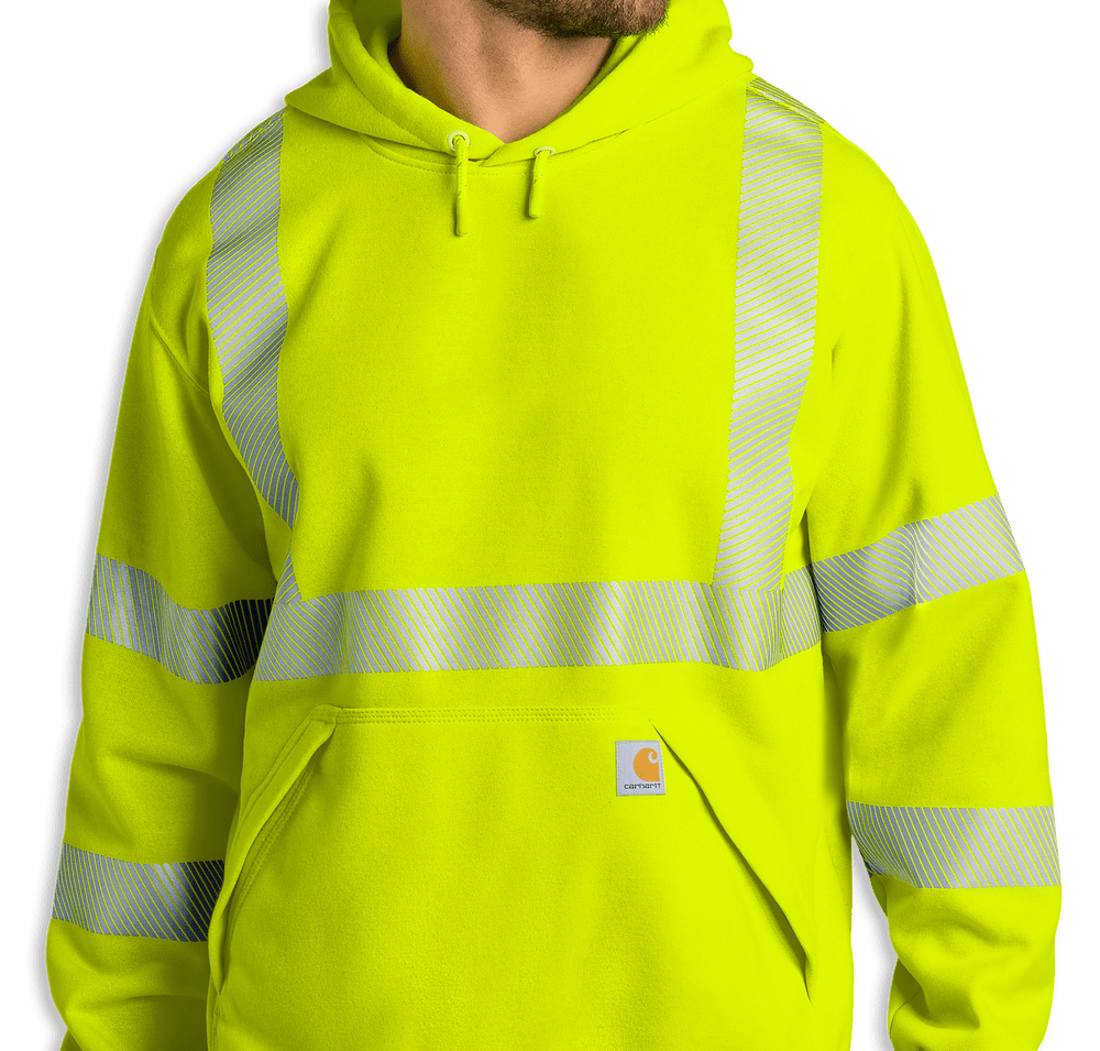 Carhartt Class 3 Heavyweight Safety Pullover Hoodie-default