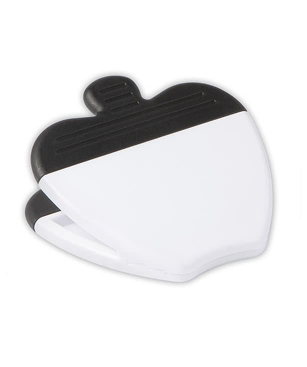 Recycled Apple Shape Magnetic Memo Clip