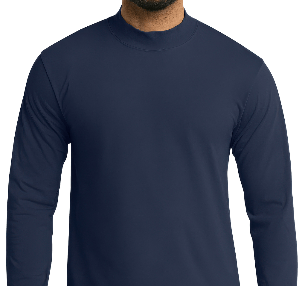 Port & Company Essential Mock Turtleneck-default