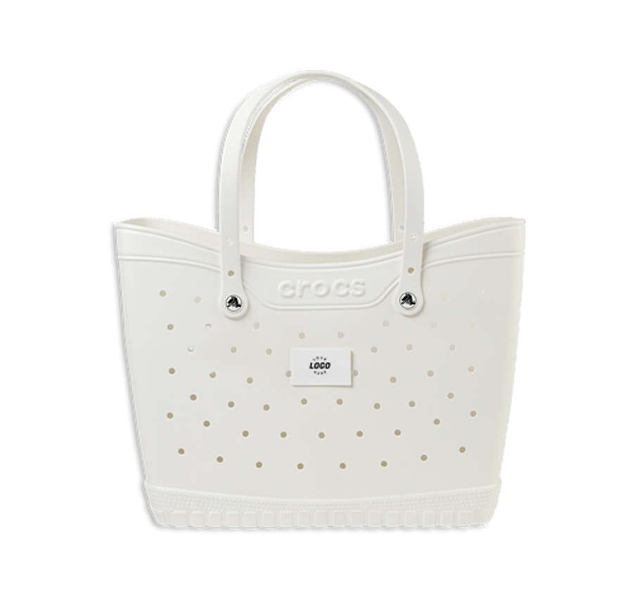 Crocs Classic Large Tote Bag in White