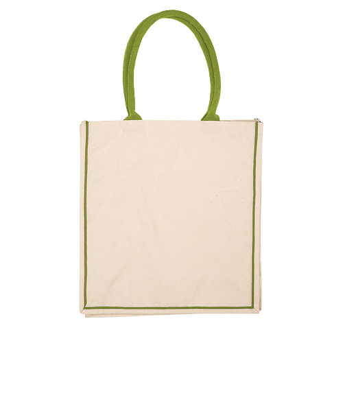 Nantucket Tote Bag in GREEN-LIME