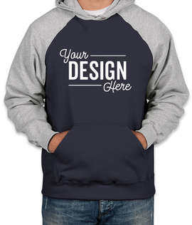 Holloway Raglan 50/50 Pullover Hoodie