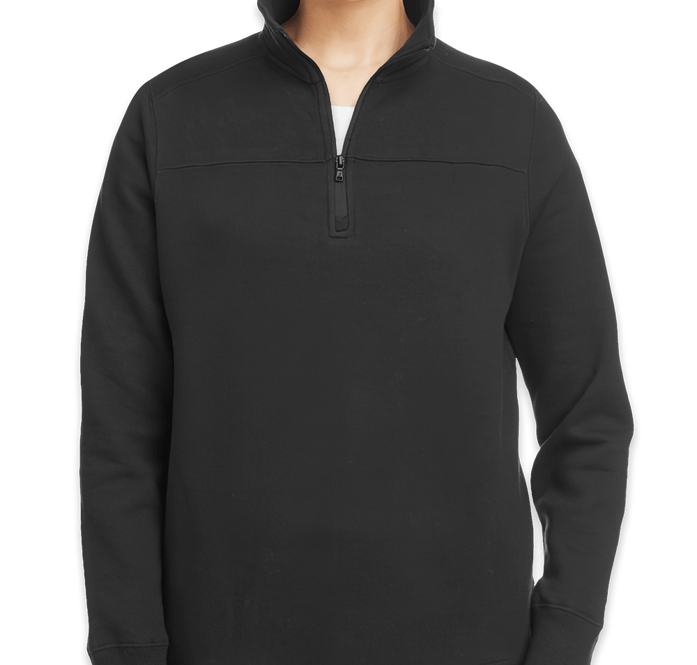 Nautica Women's Anchor Quarter Zip Sweatshirt-default