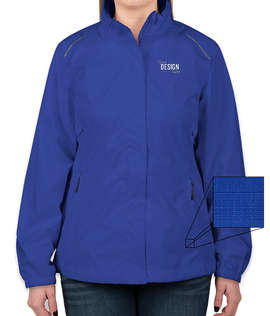 Core 365 Women's Waterproof Ripstop Jacket - Color: True Royal