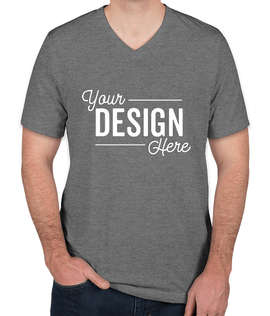 Bella + Canvas Tri-Blend V-Neck T-shirt